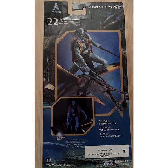 McFarlane - Avatar: The Way of Water - Tonowari 7 Figure Minor Box Damage - Picture 8 of 8